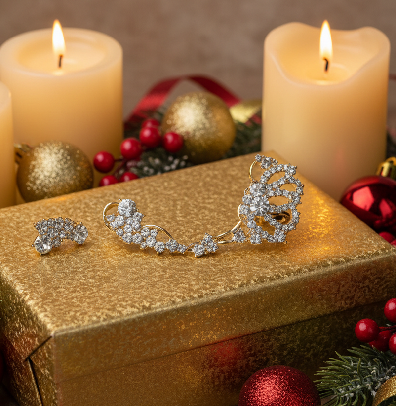 Shimmering Beautiful Ear Cuff