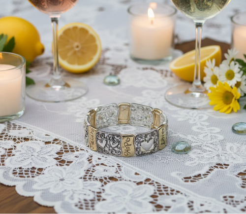 Fabulous "Faith Hope and Love" Bracelet