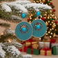 Tantalizing Teal Earrings