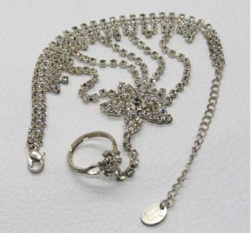 Fabulous Rhinestones for the Wrist and Finger Bracelet