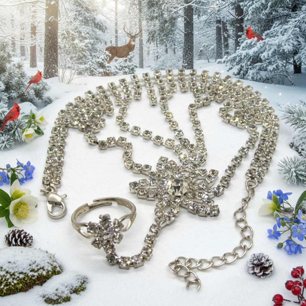 Fabulous Rhinestones for the Wrist and Finger Bracelet