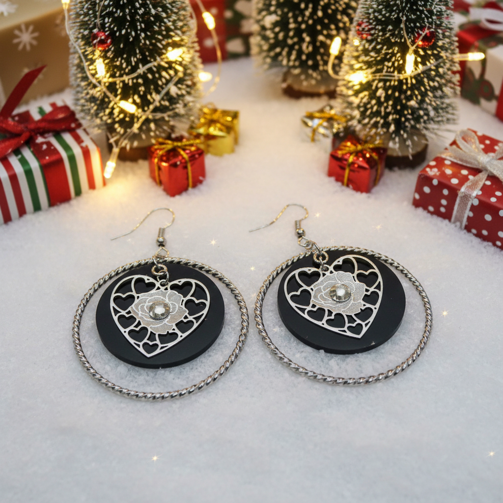 Charming Heart Earrings