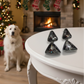 Gorgeous Triangles of Black Diamonds Earrings