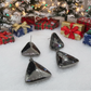 Gorgeous Triangles of Black Diamonds Earrings
