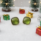 Gorgeous Green Stud Earrings