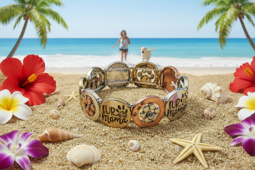 Special "Fur Mama" Dog Bracelet