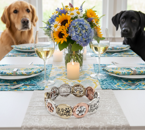 Special "Fur Mama" Dog Bracelet
