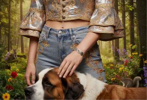 Special "Fur Mama" Dog Bracelet