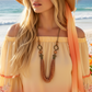Fancy Seed Beads Forever Necklace