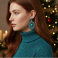 Tantalizing Teal Earrings