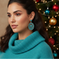 Tantalizing Teal Earrings
