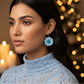 Lovely Layered Petal Flower Earring