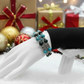 Gorgeous Black and Turquoise Bracelet