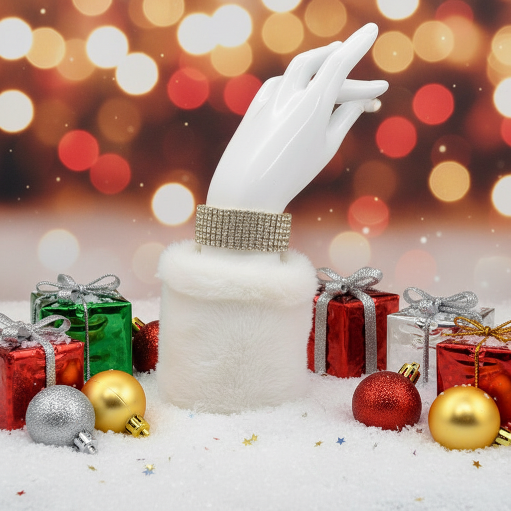 Stunning Gold Rhinestone Bracelet