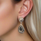 Lovely Silver Swirl Earrings