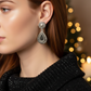 Lovely Silver Swirl Earrings