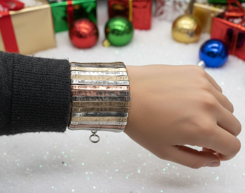 Fabulous Aged Finished Metal Bracelet