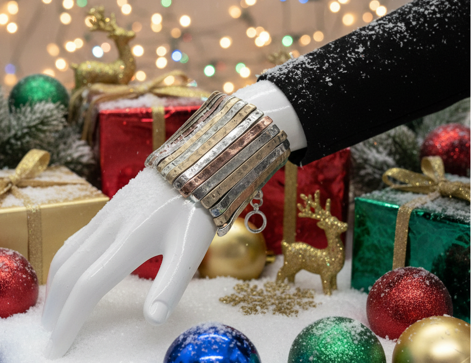 Fabulous Aged Finished Metal Bracelet