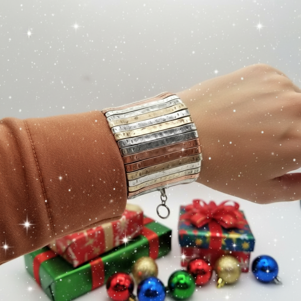 Fabulous Aged Finished Metal Bracelet