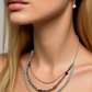 Three Layer Bib Necklace Set