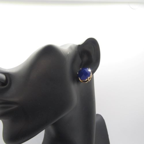 Stunning Navy Blue Studs