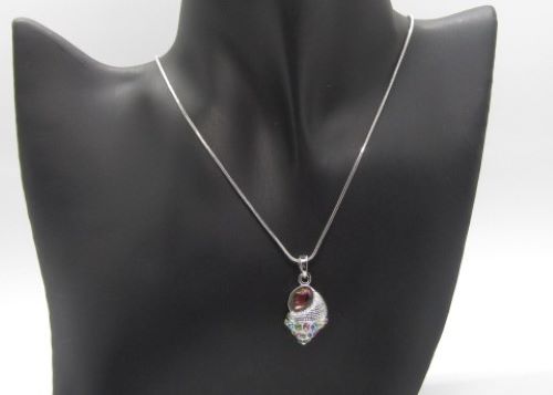Stunning Trempet Shell Pendant Necklace