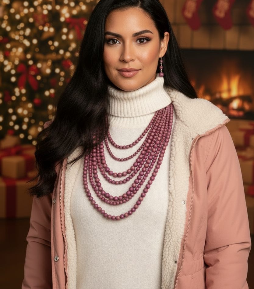 Marvelous Multi-Strand Beaded Necklace Set