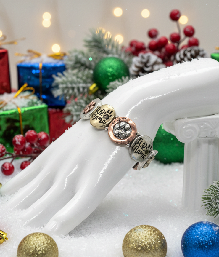 Special "Fur Mama" Dog Bracelet