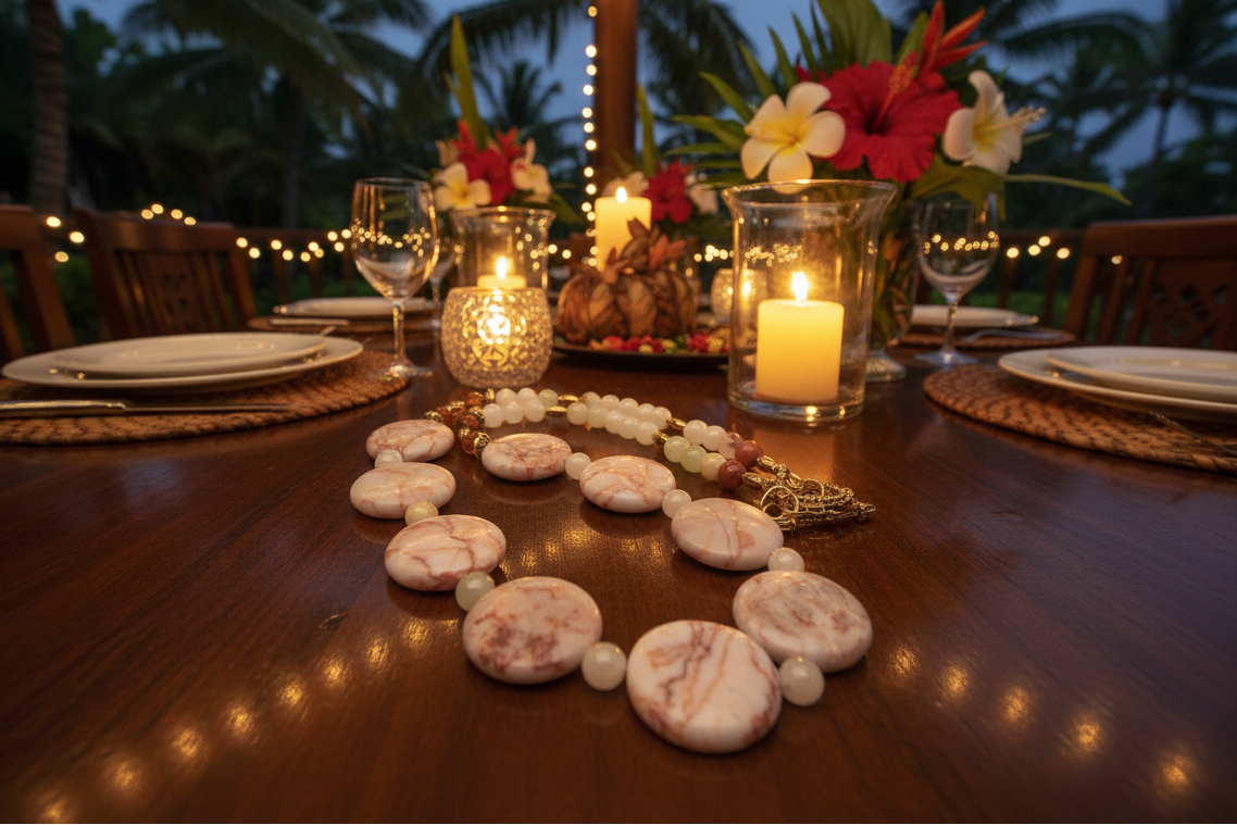 Gorgeous Natural Red Adventurine, Redline Marble and Italian Onyx, Semi-precious, One-of-a-Kind Beaded Necklace A-handcrafted by Artistry Jewelry