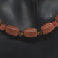 Gorgeous Burnt Red Adventurine and Italian Onyx, Semi-precious Necklace B-handcrafted by Artistry Jewelry