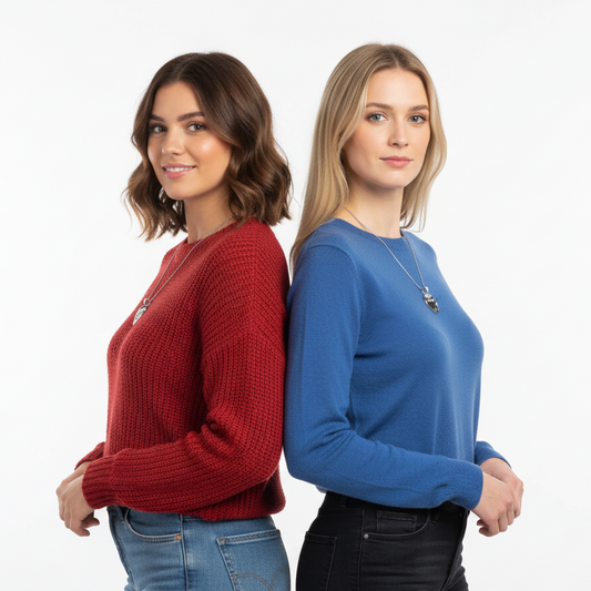 Best Friends Forever Dual Necklace -- B