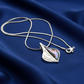 Lovely Paua Leaf Necklace-B