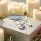 Lovely Paua Leaf Necklace-B