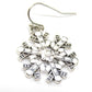 Beautiful Soft White Snowflake Earrings