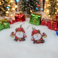 Happy Santa Earrings