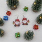 Happy Santa Earrings