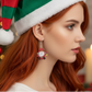 Happy Santa Earrings