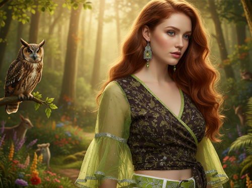 Lovely Owl in the Window Earrings