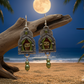 Lovely Owl in the Window Earrings