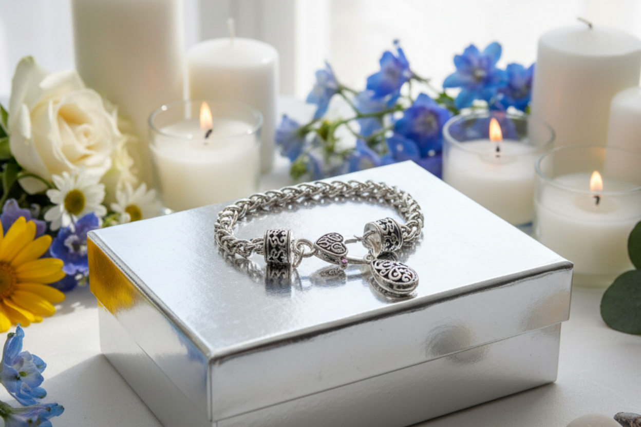 Stunning Bali Filigree Silver Chain Bracelet