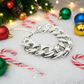 Exciting Chunky Silver Chain Bracelet