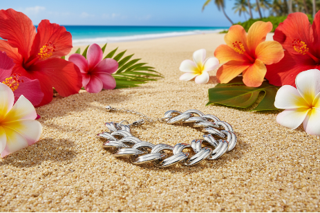 Exciting Chunky Silver Chain Bracelet