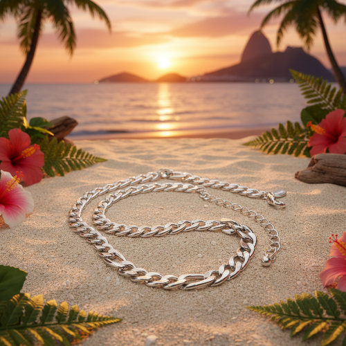 Exciting Silver Chain Necklace