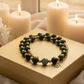 Beautiful Natural Olive Quartz, Green Tourmaline, and Druk Semi-precious, One-of-a-Kind Necklace-handcrafted by Artistry Jewelry