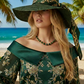 Beautiful Natural Olive Quartz, Green Tourmaline, and Druk Semi-precious, One-of-a-Kind Necklace-handcrafted by Artistry Jewelry