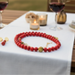 Beautiful Natural Red and Black Vein Turquoise, One-of-a-Kind, Semi-precious,  Necklace Set- handcrafted by Artistry Jewelry