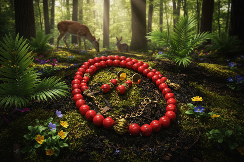 Beautiful Natural Red and Black Vein Turquoise, One-of-a-Kind, Semi-precious,  Necklace Set- handcrafted by Artistry Jewelry