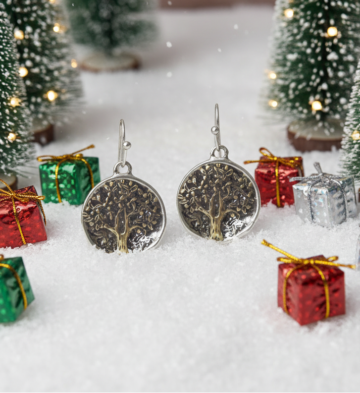 Beautiful Tree of Life Earrings