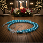 Gorgeous Turquoise, Crystal and Silver Necklace