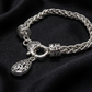 Stunning Bali Filigree Silver Chain Bracelet
